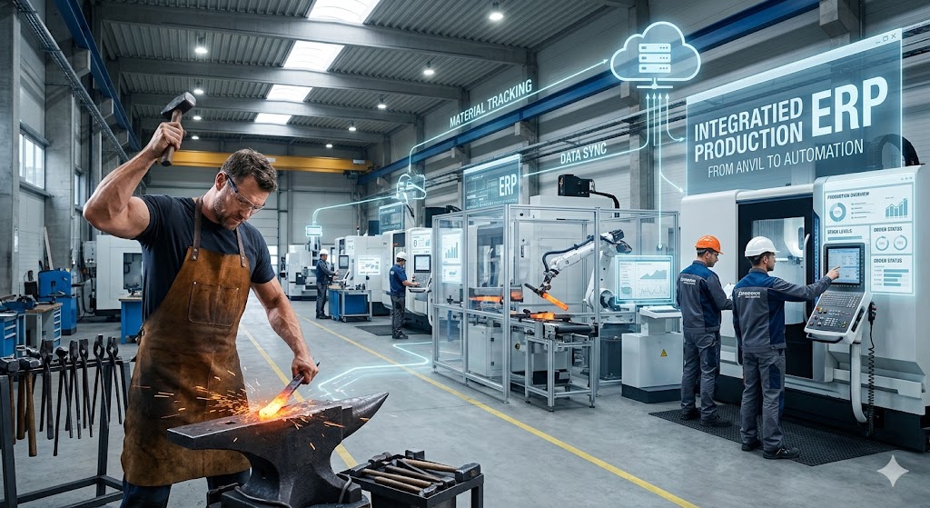 Hand Tool ERP - Processing & Shop Floor