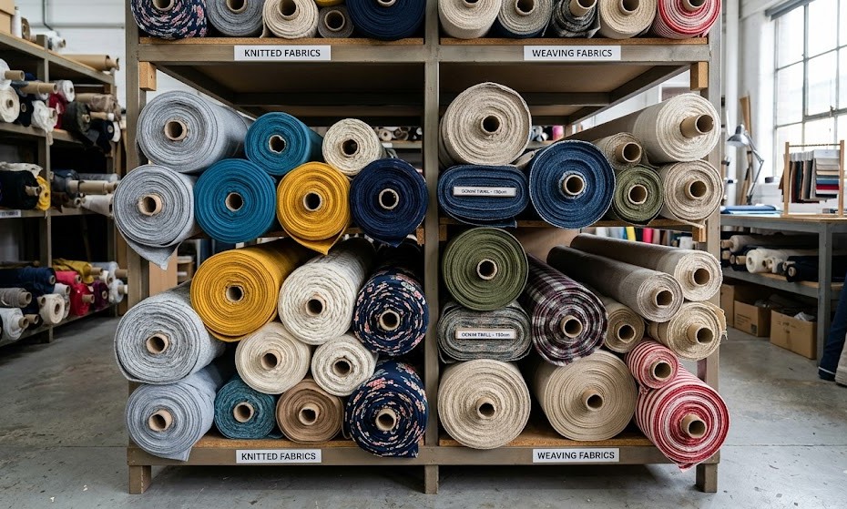 Knitting & Weaving ERP Manufacturing Background