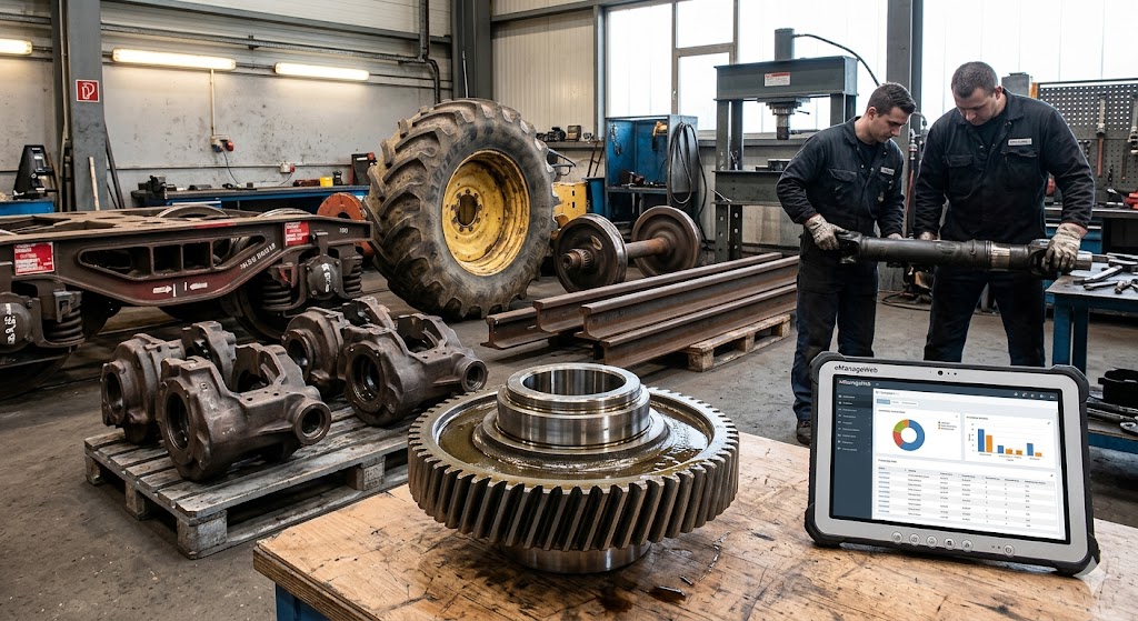 Tractor & Railway Parts ERP - Tractor Manufacturing USP's